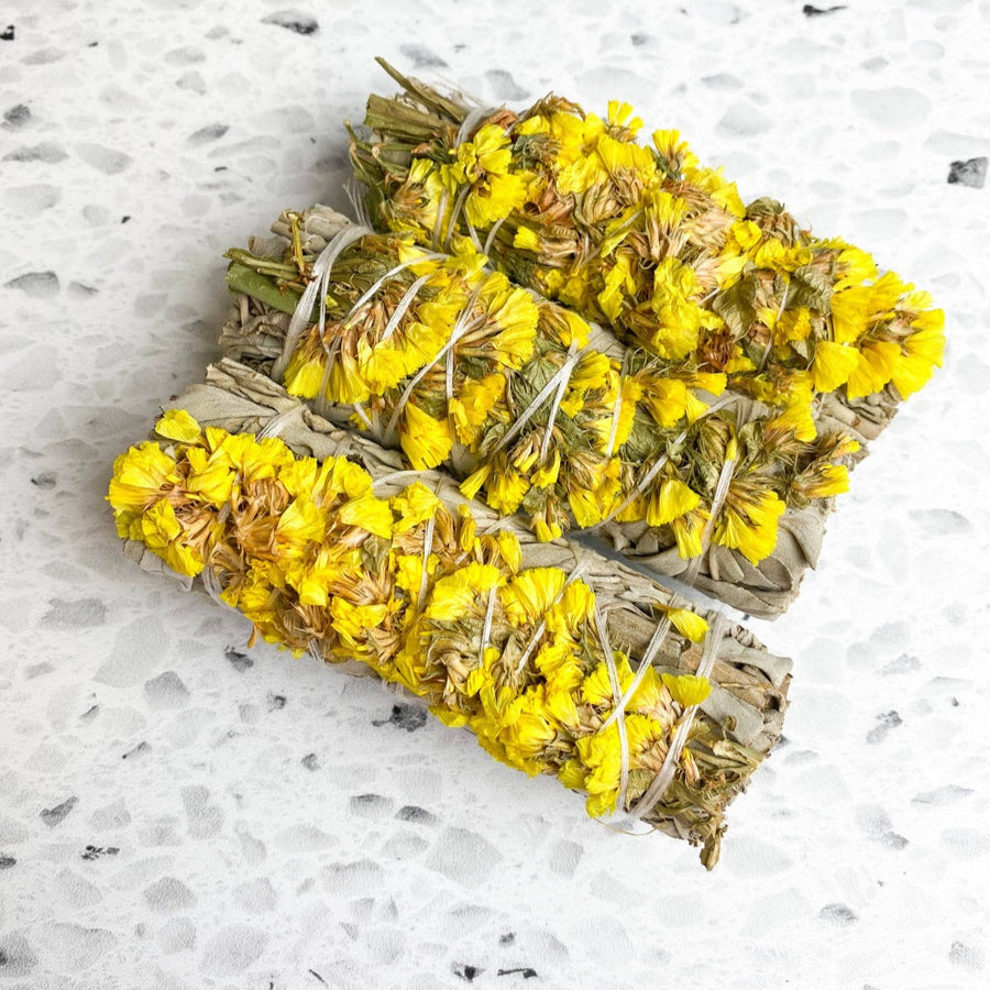 SINUATA FLOWERS SAGE SMUDGE - La Vidaa Bella